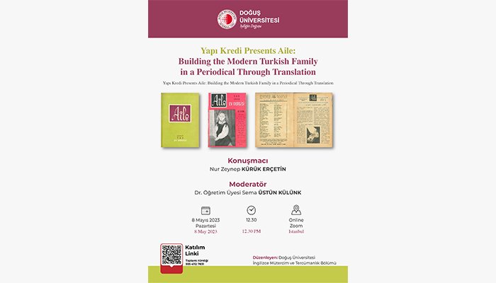 İngilizce Mütercim Tercümanlık Bölümünün Webinar Etkinliği