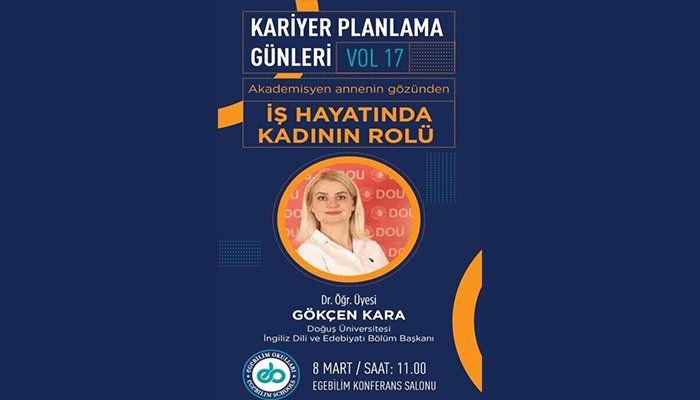 İngiliz Dili ve Edebiyatı Bölüm Başkanı Dr. Öğr. Üyesi Gökçen Kara'dan Seminer