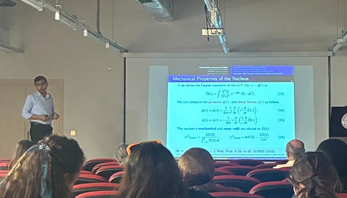 Genelleştirilmiş Parton Dağılımları Üzerine Fakülte Semineri Gerçekleştirildi