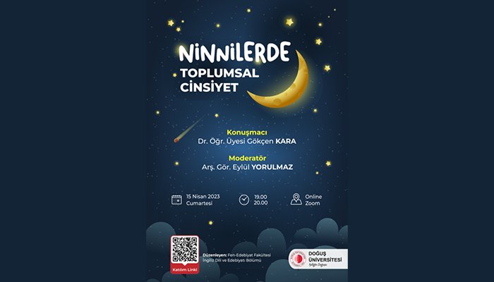 İngiliz Dili ve Edebiyatı Bölümünün Webinar Etkinliği