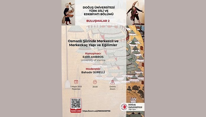Türk Dili ve Edebiyatı Bölümü Buluşmalar 2: Edith Ambros'un Webinarı 