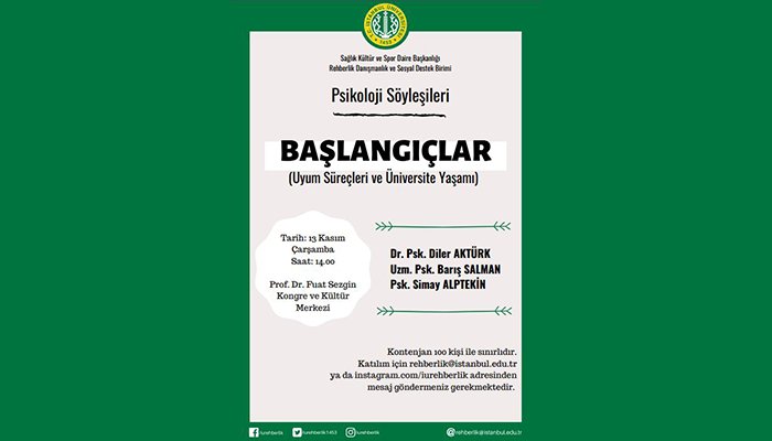 Psikoloji Söyleşileri Devam Ediyor