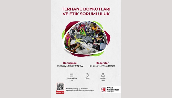Sosyoloji Bölümünün 16 Mayıs Tarihli Webinar Etkinliği