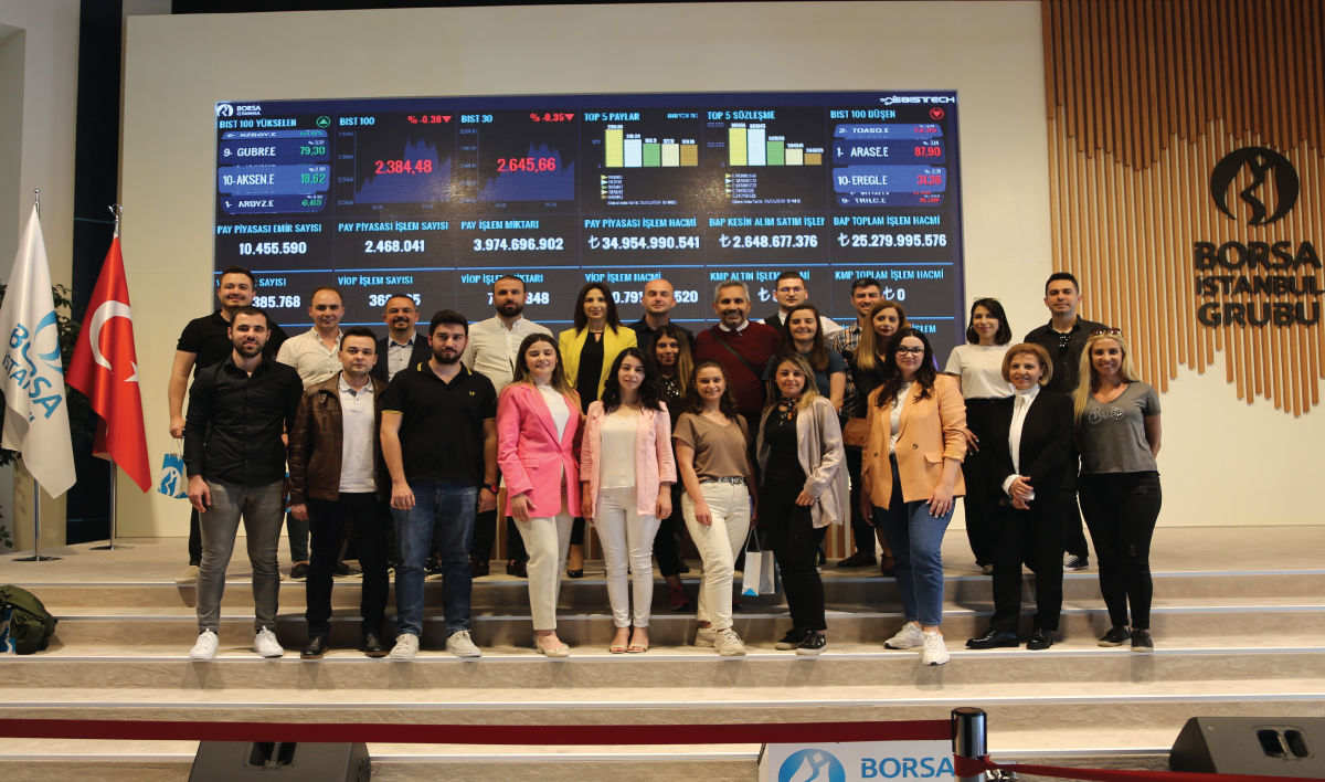 İktisadi ve İdari Bilimler Fakültemiz Araştırma Görevlileri, Borsa İstanbul’un konukları oldu