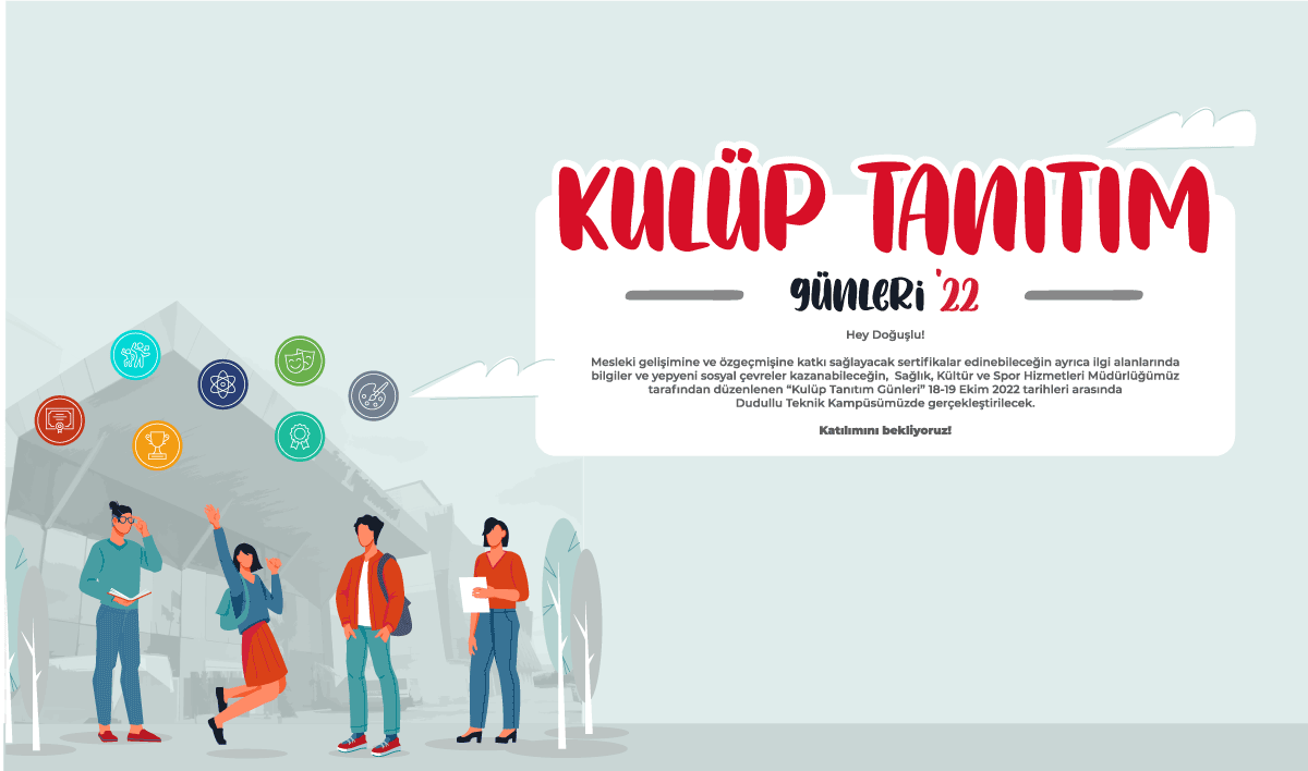 Doğuş Üniversitesi kulüp tanıtım günleri başladı 