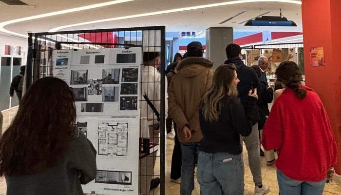 İç Mimarlık Bölümü Projeler Sergisi Açıldı